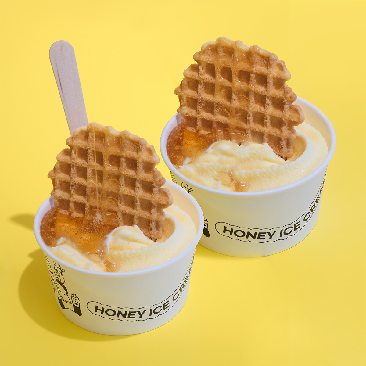 벌꿀 아이스꿀임 2개