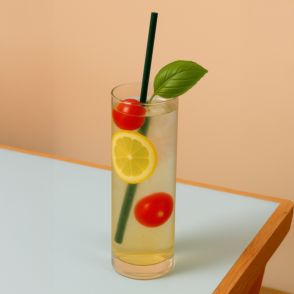 토마토 바질 하이볼 1잔